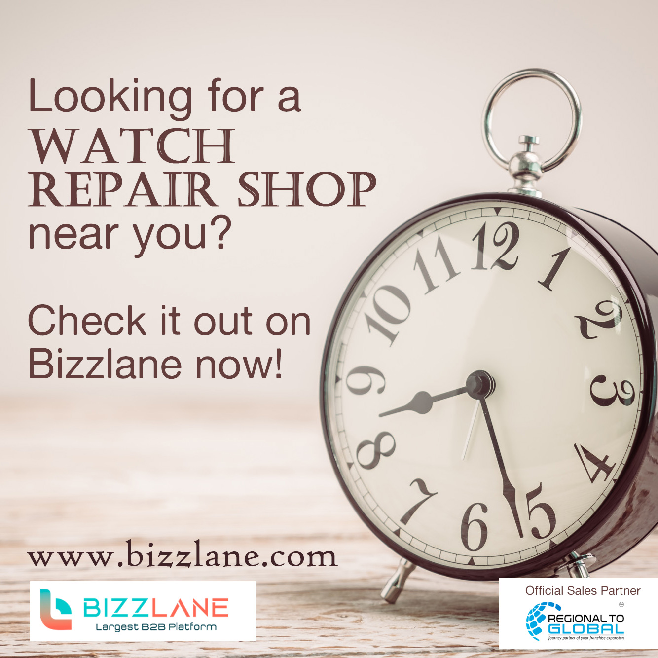 Nearest watch repair online shop